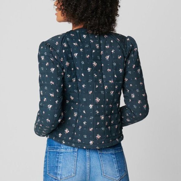 Blank NYC Quilted Bomber Jacket Size Medium - Picture 4 of 17